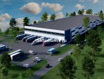 Вид здания. Сухой склад (+18) Склад Приморский край, Уссурийск, ул Целинная, д 2а , 16 262 м2 фото 2